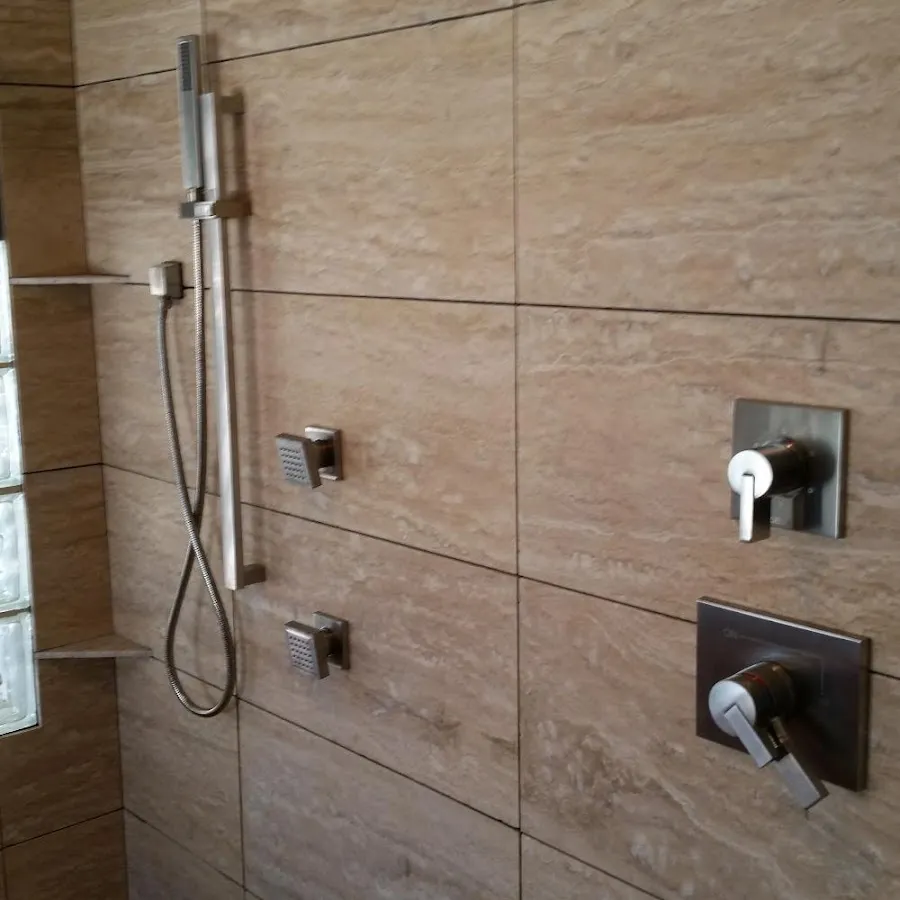 Shower fixture installation for Water Heater Installation in Nappanee